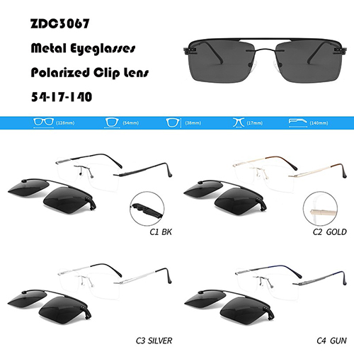 Metal Clips On Sunglasses Wholesale W3553067