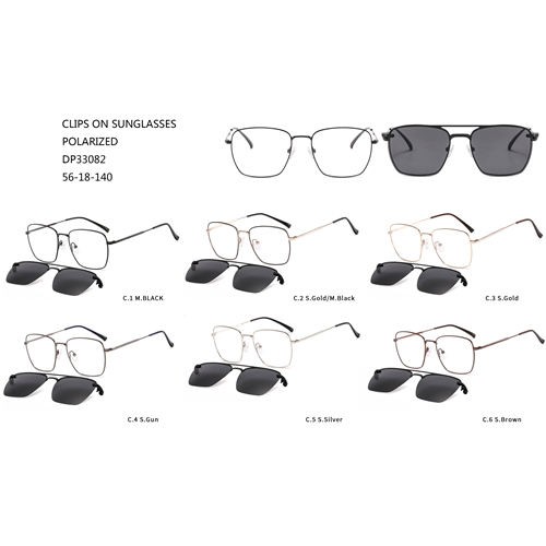 Metal Eye Wear 2020 Square Clip On Sunglasses W31633082