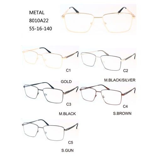 Monturas ópticas de gafas metálicas W305801022