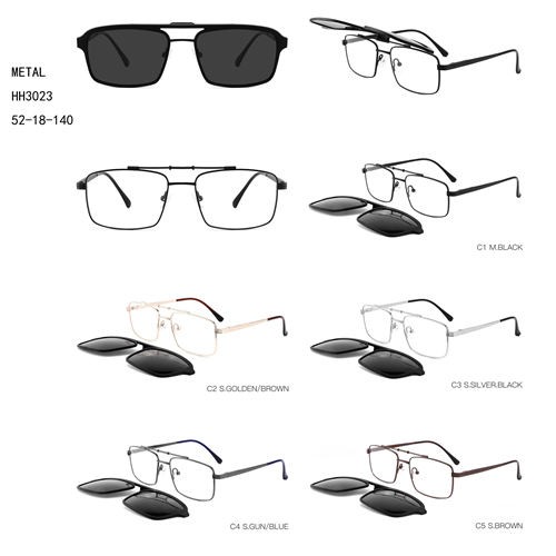 Метални модни поларизирани очила за сонце на W3483023