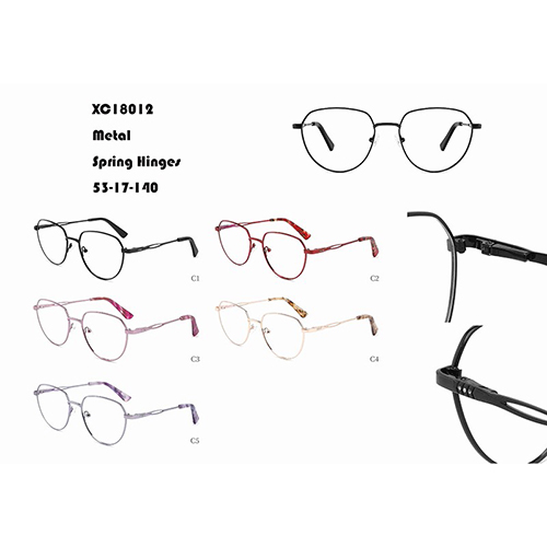 Metalowe okulary wyprodukowane w Chinach W34818012