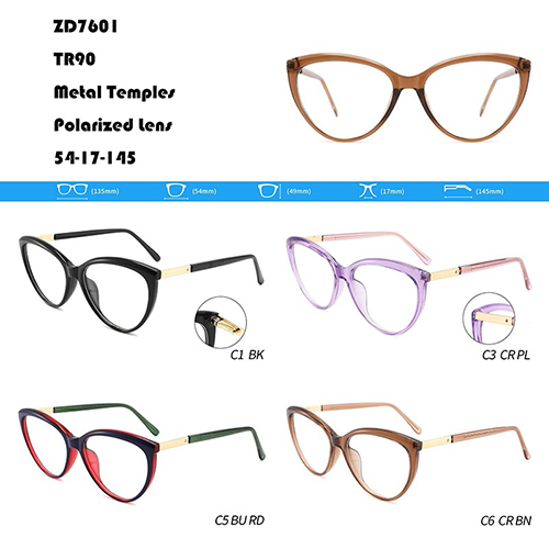 मेटल टेंपल्स चष्मा W3557601