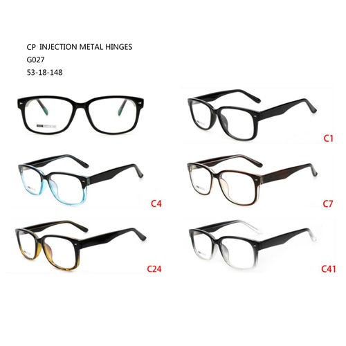 نیا ڈیزائن CP Square Eyewear بڑے سائز کے Lunettes Solaires T536027
