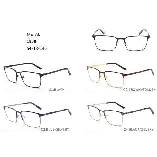 Nuwe ontwerp direkte verkoop brilrame halfgrens bril W3541838