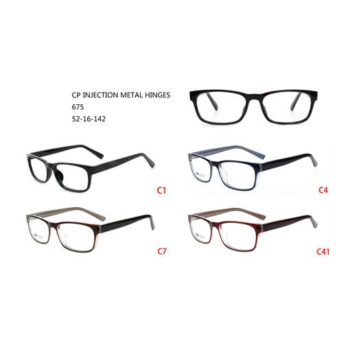 Kapangidwe Katsopano ka Square Colorful CP Eyewear Lunettes Solaires T536675
