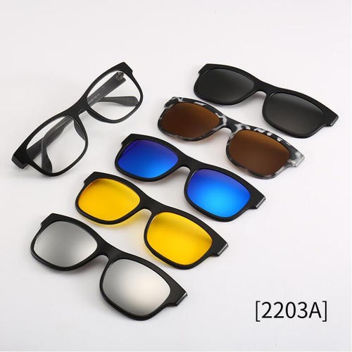 PC klipy na slnečné okuliare 5v1 T5252203
