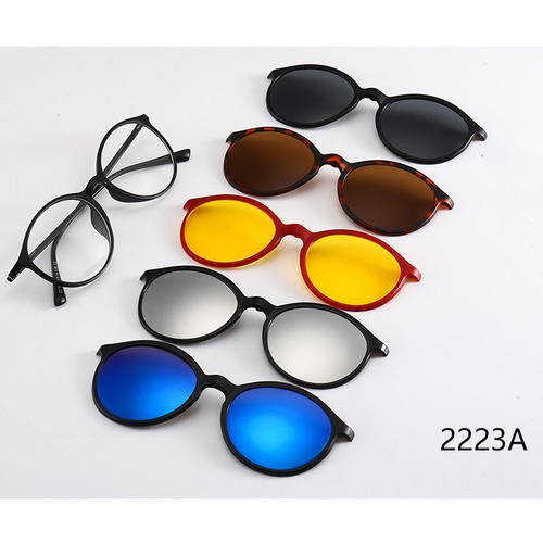 PC klipy na slnečné okuliare 5v1 T5252223