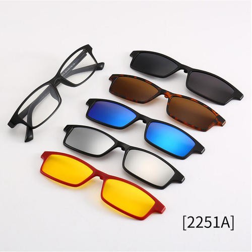 PC klipy na slnečné okuliare 5v1 T5252251
