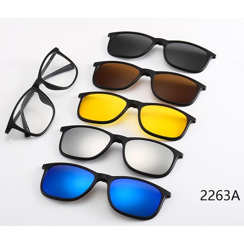 Clips PC sur lunettes de soleil 5 en 1 T5252263