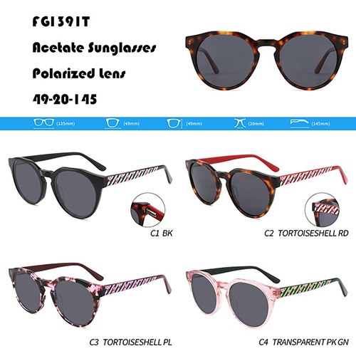 Pattern Acetate Sunglasses W3551391T