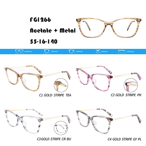 Pagpapakintab ng Acetate Glasses Frames W3551266