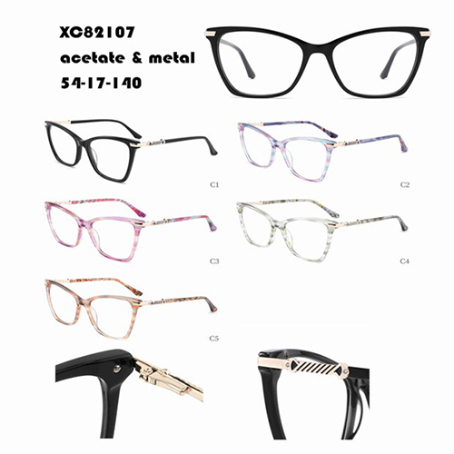 Jalometalliset unisex-silmälasit W34882107