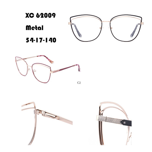 Red Metal Glasses Frame W34862009