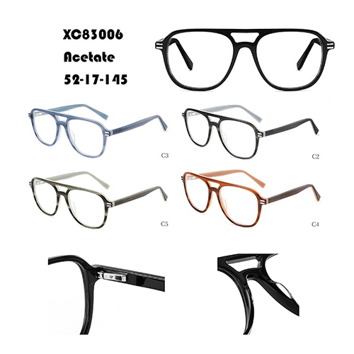 Retro All-match Acetate Glasses Frame W34883006