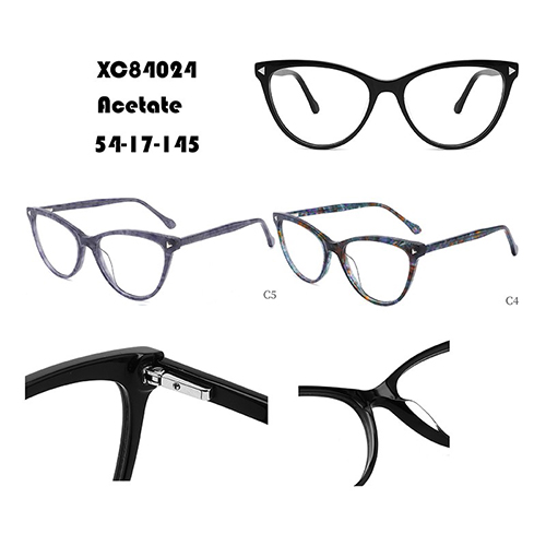Retro Cat Eye Acetate Glasses Frames W34884024