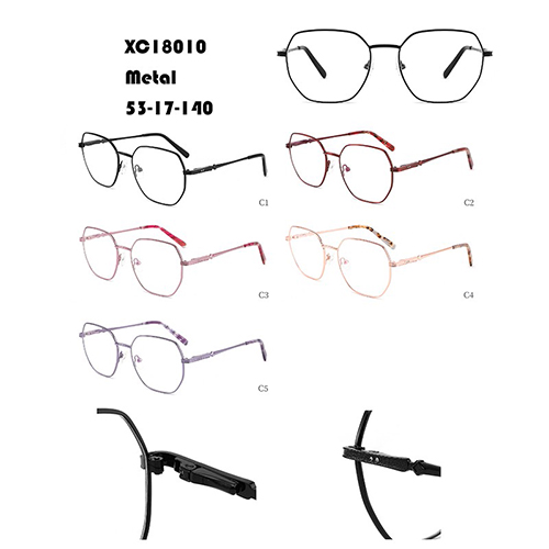 Ffrâm Eyeglasses Retro Polygon Mewn Stoc W34818010