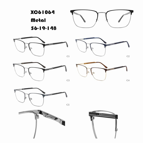 Stříbrné kovové obroučky brýlí W34861064