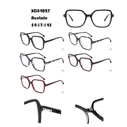 Kvadratinių didelių rėmų acetato akinių rėmelių gamykla W34884027