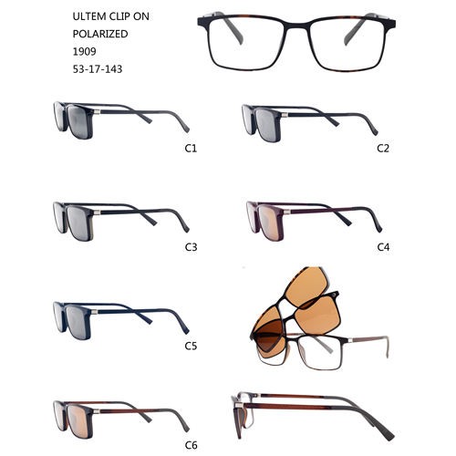 Óculos de sol Square Ultem Luxury Oversize clipes Amazon W3551909