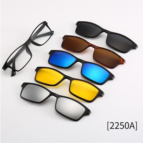 TR Clips On Sunglasses 5 In 1 T5252250