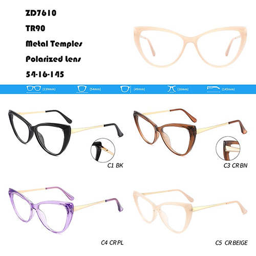 TR90 Metal Temples Eyeglasses W3557610