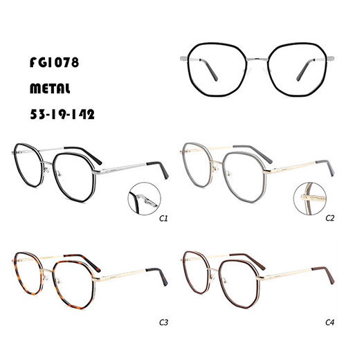 Thin Metal Frame Glasses W3551078