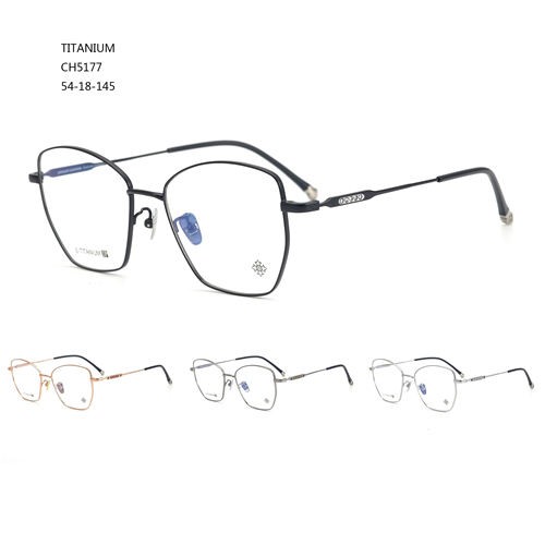 Gafas de deseño de fábrica de titanio Lunettes Solaires S4165177