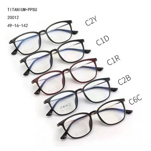 I-Titanium PPSU Factory New Design Montures De lunettes X140120012