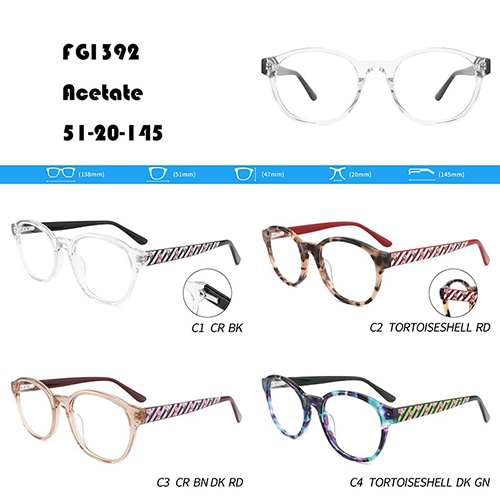 Transparent Acetate Eyeglasses W3551392