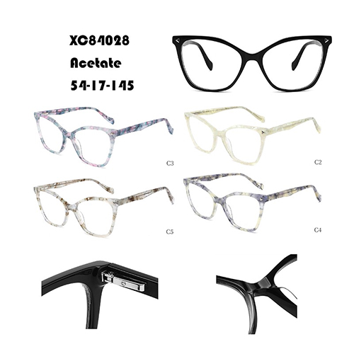 Trend Cat Eye Acetate Glasses Frame W34884028