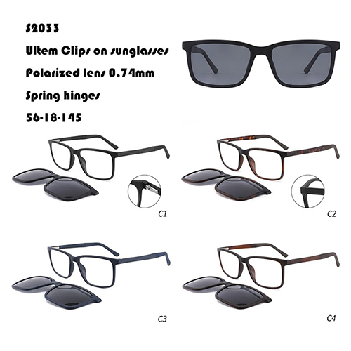 Ultem clipes em óculos de sol fabricante W3552033