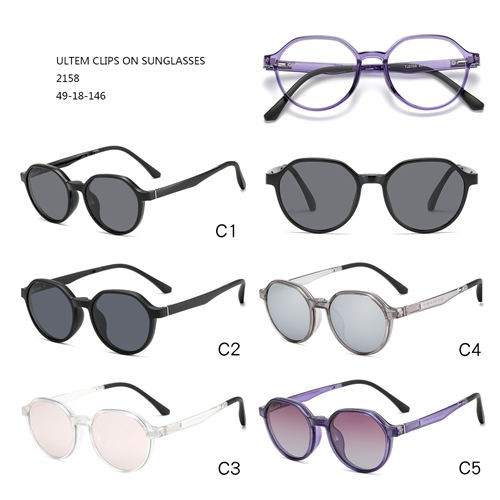 Ultem Good Price Colorful Clip On Sunglasses W3452158
