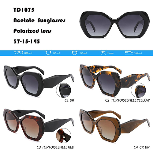 Women Big Frame Acetate Sunglasses W3551075