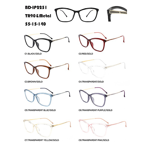 Women Personality TR90 Eyeglasses W3672251