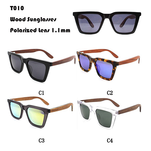 Drevené slnečné okuliare vyrobené v Číne W365010