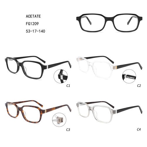 Acetate 2021 New Design Fashion Gafas Square W3551209