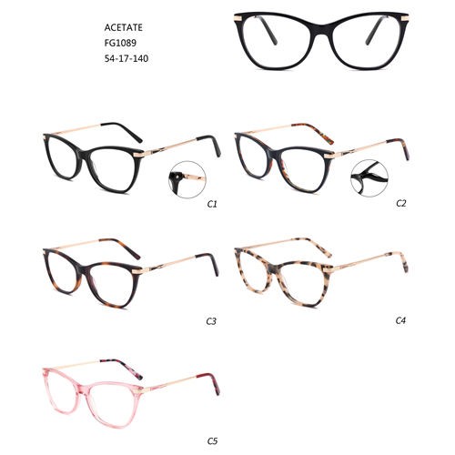 Acetate Amazon New Design Montures De Lunettes Good Price Eyeglasses W3551089