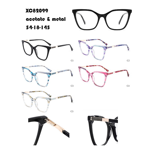 Acetate And Metal Eyeglasses Frame W34882099