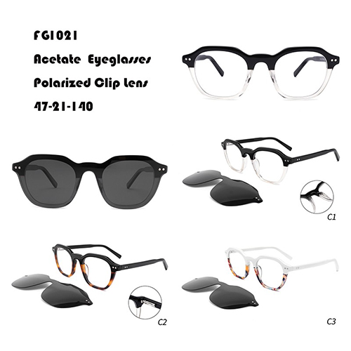 Acetate Colorblock Sunglasses W3551021