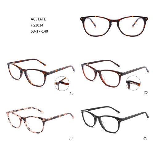 Acetate Colorful Good Price Eyeglasses Women Montures De Lunettes W3551014