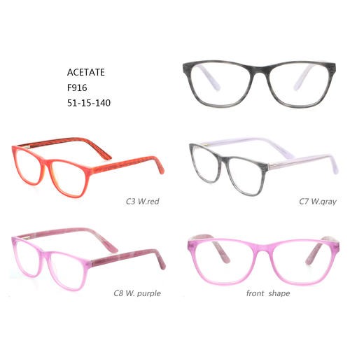 Acetate Colorful Optical Frames Eyeglasses W310916
