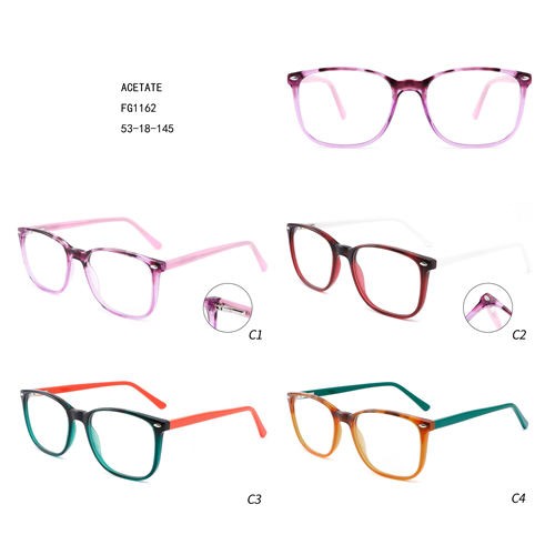 Acetate Lunettes Solaires Factory Price Double Color W3551162