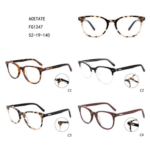 Acetate Luxury Gafas Oversize Colorful Factory Frice W3551247