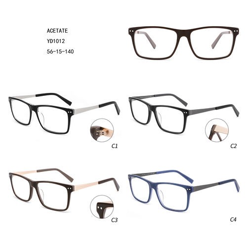 Acetate Luxury New Design Square Gafas Colorful Women W3551012