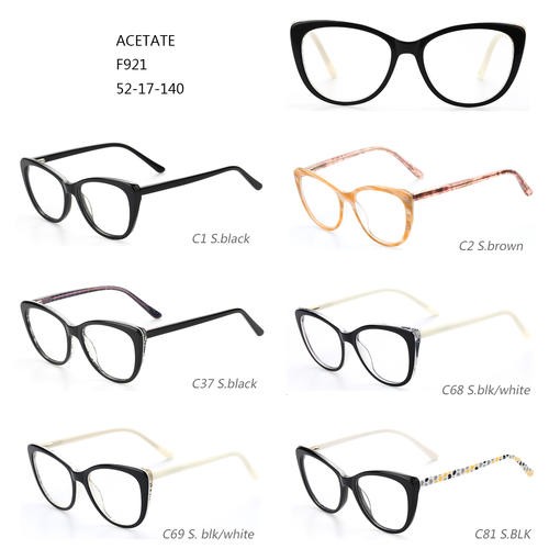 Acetate Optical Frames Colorful Eyeglasses W310921