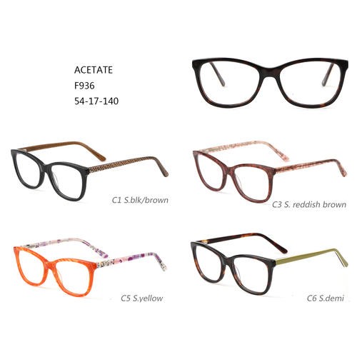 Acetate Optical Frames Colorful Eyeglasses W310936