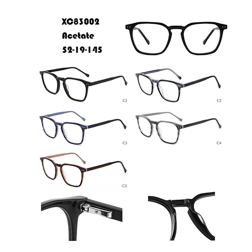 All-match Large-frame Acetate Optical Frame W34883002