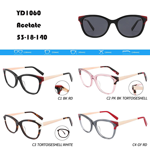 All-match Lead-free Acetate Eyeglasses W3551060