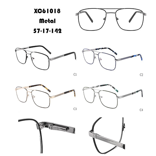 Black Metal Glasses Frame W34861018