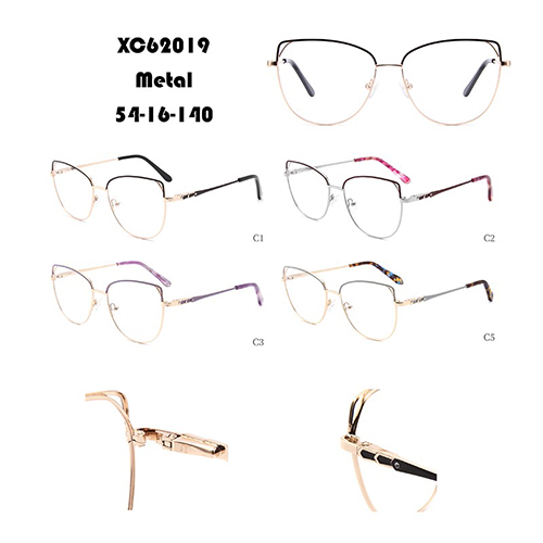 Cat Ear Metal Glasses Frame W34862019
